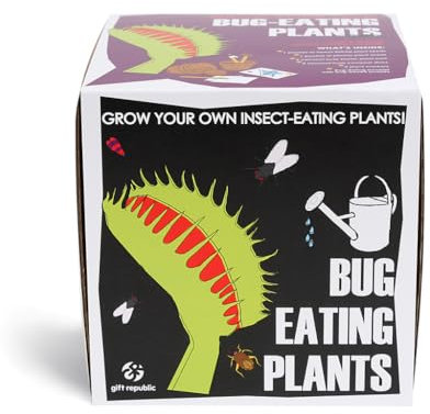 Gift Republic GR120001 - Sow And Grow, Kit for growing carnivorous plants