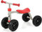 hauck 1st Ride, Rot - Kinder Laufrad Rutschauto Dreirad, Kippsicher, Ergonomisch, Spielzeug ab 1 Jahr, Großer Fahrspaß für Jungen & Mädchen, 51,5 x 26,5 x 35,7 cm