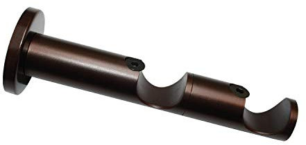 Gardinia 2-Lauf offen für 25/25 mm Bronze 8/6 cm 32560