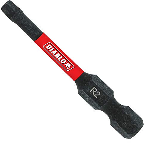 Diablo DSQ22P100 2 in. #2 Square Drive Bits (100-Pack)