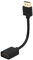 VCELINK HDMI Verlängerung HDMI Verlängerungskabel Extension TV Stick Adapterkabel Hochgeschwindigkeits 12cm 1 Stück …