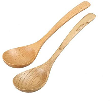 Casecover Grande Cuillère en Bois Soupe De Riz Long Handled Dessert Soupe Louche Mélange Scoop Art De La Table en Bois Ustensiles 1pc