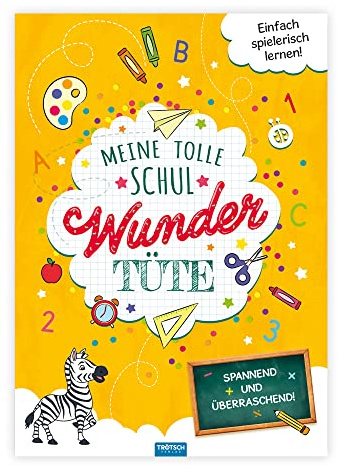 Trötsch Wundertüte Meine tolle Schul Wunder Tüte Schulwundertüte: Überraschungsbox Surprise Bag Kinder Geschenk