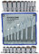 AB Tools Shallow + Deep Whitworth Sockets 1/2 Drive + BSW Combination Spanners 25pc