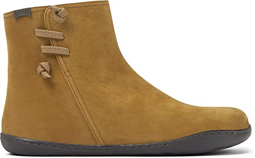 Camper Women's Peu Cami K400676 Ankle Boot, Brown 002, 4 UK