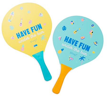Set mit 2 Beach-Bats – Have Fun Under The Sun