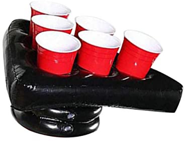 LABRIMP Inflatable Hat Tray Beer Game Accessory Quality Pvc Material for Longevity Fun for Kids Supplies