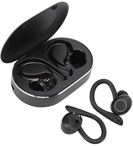 Auriculares Q23 Pro, Auriculares Inalámbricos 5.1 con ANC, Diseño de Gancho para la Oreja, Cancelación de Ruido, Auriculares Estéreo HiFi para Música, Deportes, Viajes, Batería