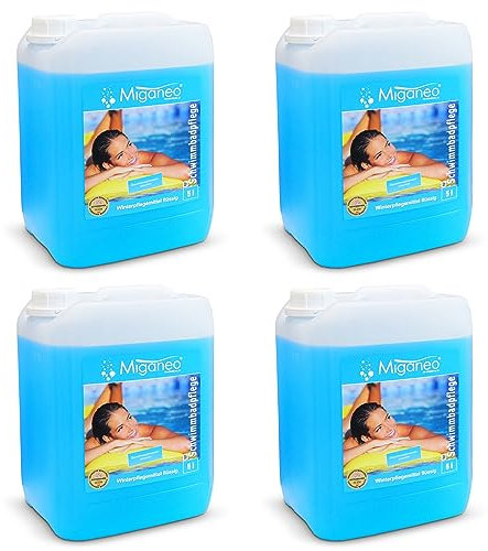 Miganeo Winterpflegemittel/Überwinterungskonzentrat 20 Liter - Algenverhütung | pH-Stabilisierung | Kalkverhütung