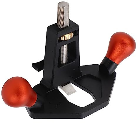 Router Plane for Woodworking, Portable Jointer Planer, Router Plane with Anodic Oxidation Treatment for Fine and Accurate Wood Trimming
