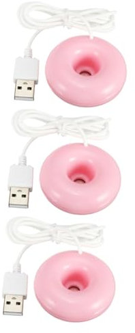 Zerodeko 3pcs Humidifier Aluminum Tool Case Mexican Dog Costume Replacement Pir Sensor Air Purifiee Usb Mist Maker Donut Ssd Box Pink