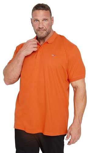 Badrhino Big & Tall Harvest Core Polo Shirt - Men's - Plus Size Curve