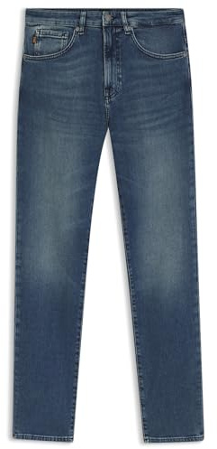 BOSS Herren Re.Maine BC-C Maine Regular-Fit Jeans aus bequemem Stretch-Denim in Blau Blau 40/36