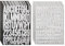 870 Stücke 10 Blätter Buchstaben Aufkleber, Zahlen Aufkleber, Buchstaben Sticker, Klebebuchstaben Wetterfest, Selbstklebende Buchstaben, Buchstaben zum Aufkleben (Weiß)
