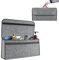 Trintion 2PCS Car Storage Bag 50x30x15cm Car Boot Organiser Large Anti-Slip Car Boot Storage Bag Foldable Car Boot Bag with Fastening Flip Cover Car Boot Tidy Organiser Tools