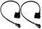 ZHHSUNY 2 PCS 4-Pin Molex to 3 Pin 12V PC Case Fan Power Adapter Cable, 3-Pin or 4-Pin (PWM Connector) to Molex Computer Case Fan Power Adapter Cable
