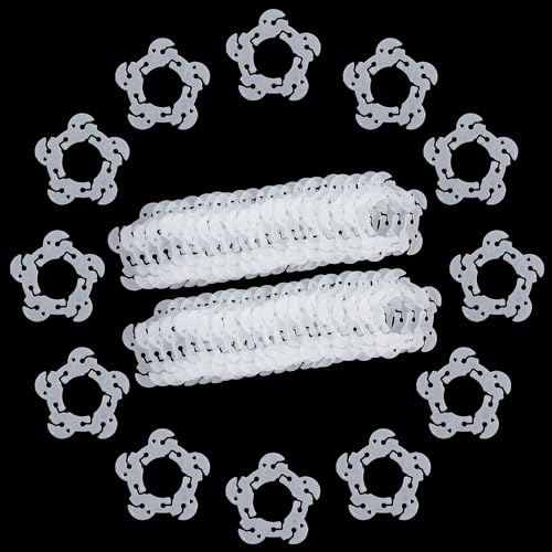 Mabor 50PCS Balloon Arch Clips, Reusable ABS Multi-Clips for Balloon Garland, Party Wedding Decorations Supplies