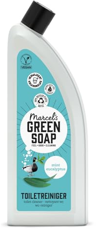 Marcel's Green Soap - Toilet Cleaner Mint & Eucalyptus - Microplastic-free formula - Vegan - 100% recycled plastic bottle - 750 ml