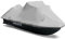 Pyle PCVJS12 Robuste Jetski-Abdeckung, 299,7 cm bis 320 cm, Bootsabdeckung in Marinequalität, mit Lüftungsschlitzen hinten, wasserdichtes und wetterbeständiges Gewebe und elastische Schnur für Enge,