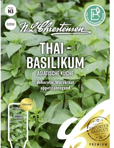 Thai - Basilikum Asiatische Küche Samen, Saatgut