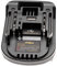 vhbw Adaptateur de Batterie Compatible avec Black & Decker Outils électriques - Adaptateur Batteries Li-ION 20 V vers 18 V Compatible avec Makita