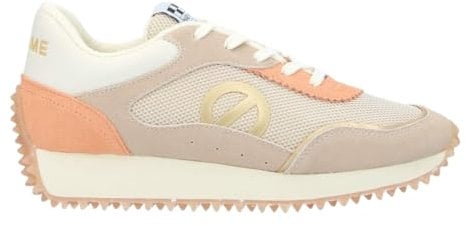 NO NAME Baskets Punky Jogger en Cuir, Marron