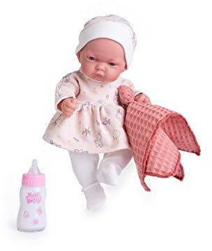 Antonio Juan - Pitu Dou Y Babyflasche, 26 cm, Mehrfarbig (84087)