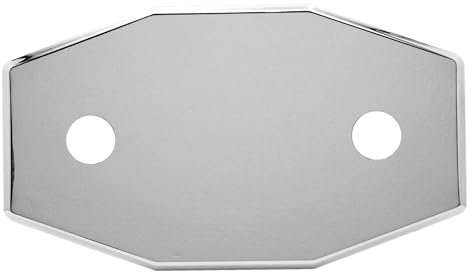 Westbrass A504-26 Two-Hole Remodel Cover Plate for Bathtub and Shower Valves, Polished Chrome