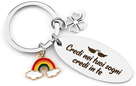 BOMEON Regalo Migliore Amica, Portachiavi Amicizia, Da Fare Alla Sorella Collega Speciale Donna Natale