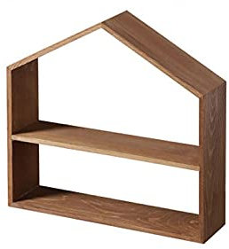 Kuchenständer ServierStänder Kleines Haus Kuchen Stand Holz Dessert Tisch Retro Gebäck Display Dekoration Requisiten Cupcake Tischladen Jubiläumsfeier Tortenständer (Size : A)
