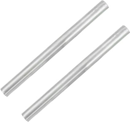 JECROISTOI Soft Iron Rod - 0.47 Diameter x 6''L, 2 PCS Iron Rods