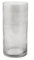 RAMSJÖ small Grey Striped Glass vase/Lantern