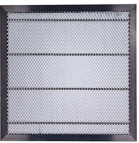 Honeycomb Arbeitstisch Panel Board Plattform für Lasergravierer Graviermaschine, Desktopschutz Kompatibel mit Verschiedenen Ausgereiften Graviermaschinen (400x400x22mm)