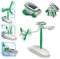CURIOUS CRAFTS 6 in 1 Educational Solar Kit to Build Robot Toy Car Plane Puppy Airboat Windmill