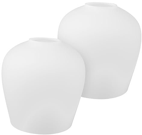 OSALADI Pantalla De Cristal 2 Unidades Reemplazo Para Lampara Pantalla Para Interiores
