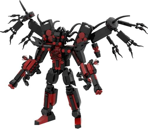 SIUVEY Titan TV, Drill & Clock Man - Building Block & Fan Collectible Gifts (742)