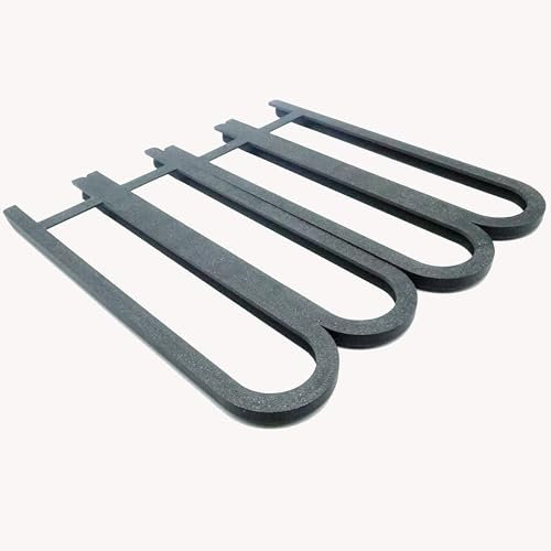 SplashNColor Coffee Pod Holder for Countertop - Nespresso Pods Holder and Coffee Pod Organizer Wall or Under Cabinet - Compatible with VertuoLine Stand Rack - Holds 10 Pods - Black - ABS