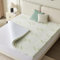 CASABEL Surmatelas 160 x 200 cm Mousse à Memoire de Forme 7 cm + Housse en Bambou - sur-Matelas Double - Zones Ergonomiques de Soutien - pour Matelas, Clic Clac, BZ - Entreprise Française