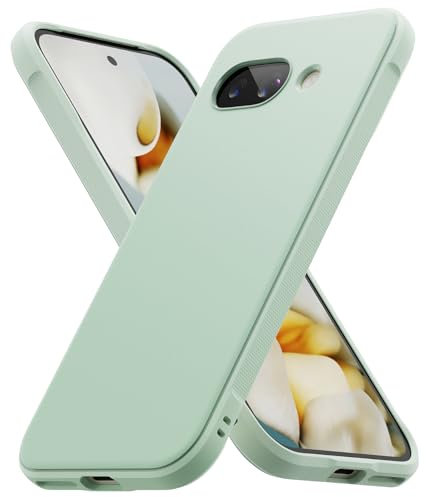 Ringke Onyx für Google Pixel 9a Hülle, [Griffig] rutschfest Anti-Fingerabdruck Stoßfest Kratzfest Passgenau Stilvoll Handyhülle mit Präzisen Kameraausschnitten - Mint