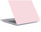 FFBOFFC Funda Compatible con MacBook Pro 15 Pulgadas 2015 2014 2013 2012 Versión Modelo A1398 con Pantalla Retina, Carcasa Protección de Cuero Estuche Cubierta, Rosa melocotón