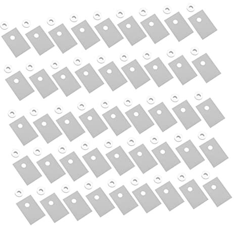Vaguelly Thermal Pad Set Silicone Insulation Pad for -220 Heat Sink Conductive Insulation Brush