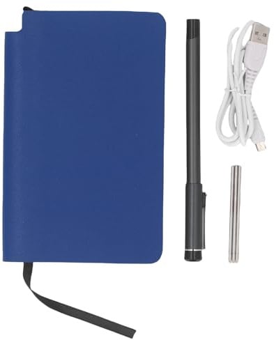 BONKZEBU Carnet Numérique avec Stylo, Bloc-notes Intelligent, Reconnaissance de Texte OCR, Dessin AI, économie en Temps Réel, avec 5.0 pour Téléphones IOS, Tablettes (Bleue)