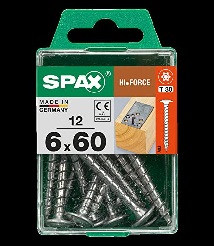 Spax Befestigungen Spax Hi.Force Wirox 6x60 M 12 ST 4251750600602