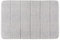 WENKO Badteppich Steps Light Grey, 60 x 90 cm - Badematte, rutschhemmend, außergewöhnlich weiche und dichte Qualität, Polyester, 60 x 90 cm, Hellgrau, hell grau