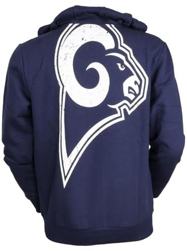New Era Los Angeles Rams Big Logo Back Hoody - M