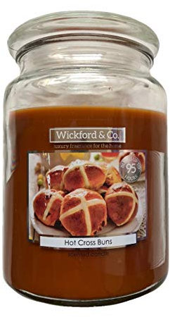 Wickford & Co. - Vela perfumada en tarro de cristal (15 cm, 450 g)