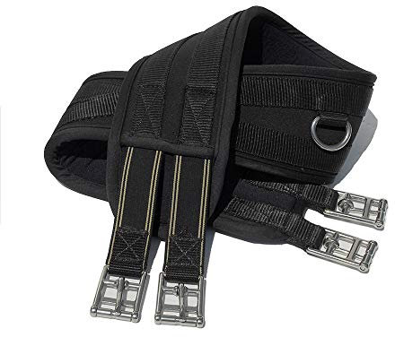 Rhinegold Memory-Schaumstoff-Umfang, 122 cm, Schwarz