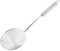 Fackelmann Espumador de cocina, cuchara coladora, colador para freír, malla fina, cucharón grande de araña de acero inoxidable, 43 x 16 x 5,5 cm, color plateado