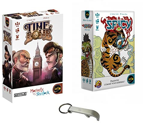 Lot Time Bomb + Spicy + 1 Décapsuleur Blumie (Time Bomb + Spicy)