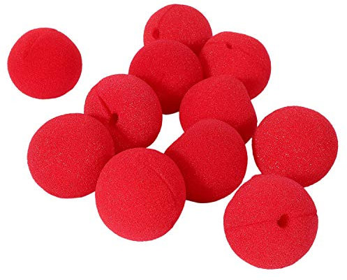 WUNDER 10 StüCke EntzüCkende Rote Schwamm Clown Nase für Party KostüM Kleid ZubehöR